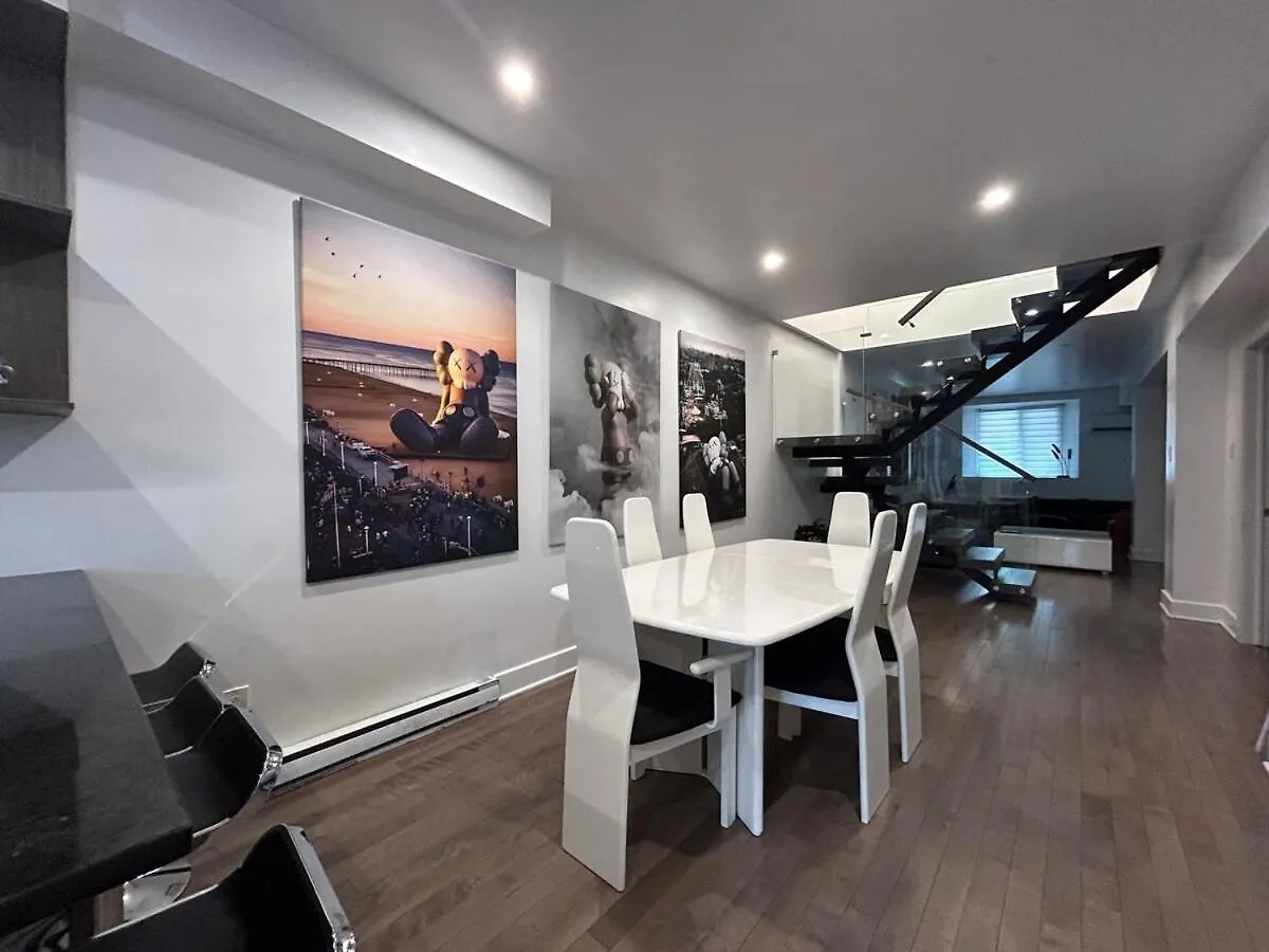 아파트 2 Floor Old Mtl Waterfront Condo 몬트리올